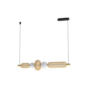 Eglo 300478 - LED stmievateľný luster na lane CEGLIE LED/20W/230V 2200-6500K zlatý + diaľkové ovládanie 300478 vyobraziť