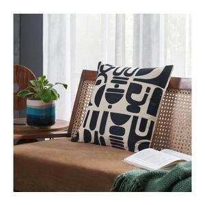 Eglo 420307 - Dekoračný vankúš CHEVERY 45x45 cm krémová/čierna 420307 vyobraziť