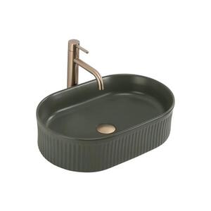 REA-U3611 - Umývadlo na dosku VANDA 31x49 cm keramika/tmavozelená REA-U3611 vyobraziť