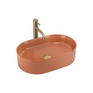 REA-U6377 - Umývadlo na dosku VANDA 31x49 cm keramika/oranžové REA-U6377 vyobraziť