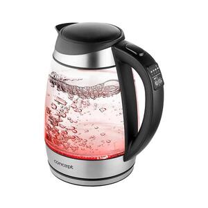Concept RK4120 - Rýchlovarná kanvica s reguláciou teploty, 1, 7 l, 2200 W/230 V, nerezové prevedenie rk4120 vyobraziť