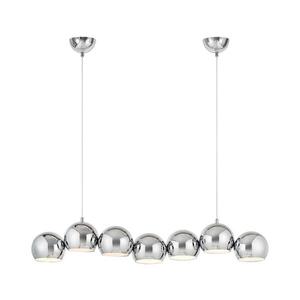 Markslöjd 109168 - Luster na lankách CUPOLO 7xE14/40W/230V lesklý chróm 109168 vyobraziť