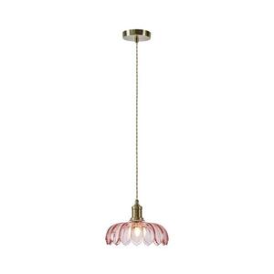 Markslöjd 109178 - Závesný luster na lanku KURAGE 1xE27/40W/230V mosadz/dymová ružová 109178 vyobraziť