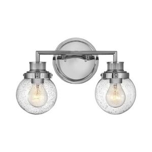 Elstead Quintiesse QN-POPPY2-PC-BATH-Kúpeľňové nástenné svietidlo POPPY 2xE27/60W/230V IP44 lesklý chróm QN-POPPY2-PC-BATH vyobraziť
