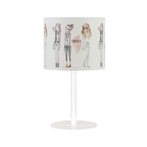 Detská stolná lampa GIRLS VIBES 1xE27/60W/230V, priemer 18 cm, pre dievčatá H0992 vyobraziť