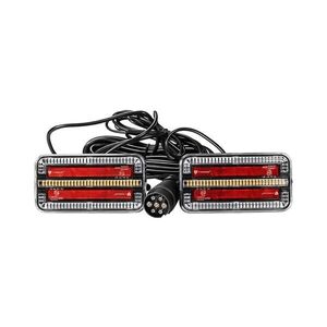 SADA 2x LED Svetlo na prívesný vozík 12m kábel LED/12-24V IP65 TT.12025 vyobraziť