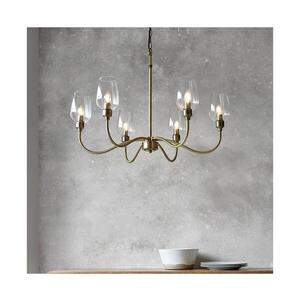 Endon 107791 - Luster na reťazi 6xE14/6W/230V mosadz 107791 vyobraziť