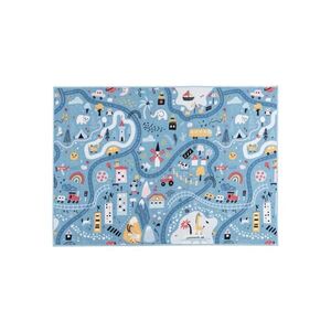 Multidecor Detský koberec STELLA STREETS 100x150 cm modrý/mesto 508436 vyobraziť