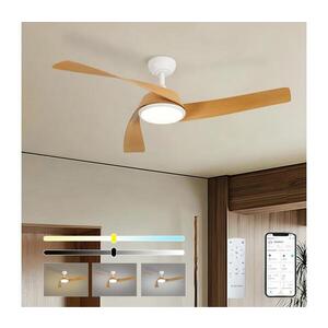 ZE - LED stropný látor AERYS LED/24W/230V Wi-Fi Tuya biela/dub + diaľkové ovládanie ZEV043 vyobraziť
