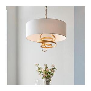 Endon 95268 - Závesný luster na reťazi, 3×E14/6W/230V, priemer 60 cm, biela/mosadz 95268 vyobraziť