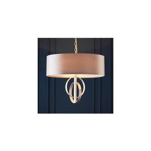 Endon 95216 - Luster na reťazi 3xE27/10W/230V pr. 60 cm sivý 95216 vyobraziť