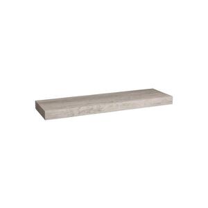 5five - Nástenná polica HYLE 60 × 24 cm, sivý dub 138953D vyobraziť