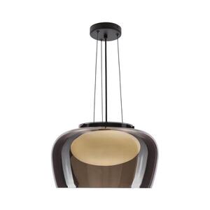 Závesný luster INSIEME na lane 1xGX53/10W/230V priemer 38 cm dymovo čierny 31-50861 vyobraziť