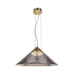 Závesný luster na lanku PRESTO 1xGX53/10W/230V Ø 50 cm zlatá/dymovo-šedá 31-51059 vyobraziť
