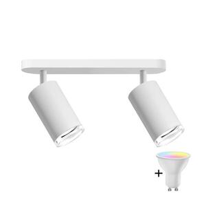 LED RGBW stmievateľné kúpeľňové bodové svietidlo TURYN 2xGU10/4, 8W/230V IP44 biela SA1909+2xAI2382 vyobraziť