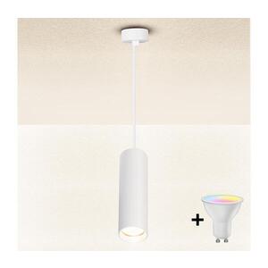 Brilagi - LED stmievateľný luster na lanku SELE 1xGU10/4, 8W/230V biela BG1383+AI2382 vyobraziť