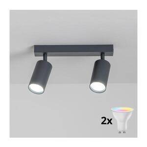 Brilagi - LED RGBW stmievateľné bodové svietidlo SELE 2xGU10/4, 8W/230V antracit BG1631+2xAI2382 vyobraziť