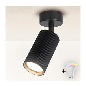 Brilagi - LED RGBW stmievateľné bodové svietidlo SELE MODERN 1xGU10/4, 8W/230V čierna BG2863+AI2382 vyobraziť