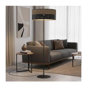 EMIBIG Stojacia lampa KARBON 1xE27/15W/230V čierna/hnedá 1653/LP1 vyobraziť