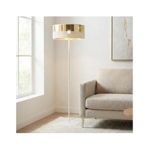 EMIBIG Stojacia lampa LUX 1xE27/15W/230V biela/zlatá 1650/LP1 vyobraziť