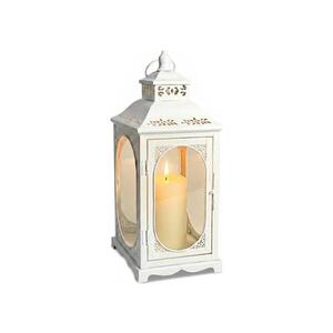 Estilo Home Dekoratívna lucerna ROSEHILL 40 cm biela 5905623254647 vyobraziť