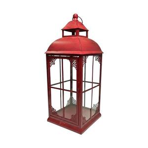 Estilo Home Dekoratívna lucerna REDY 56 cm červená 5905623254548 vyobraziť