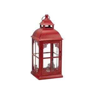 Estilo Home Dekoratívna lucerna REDY 42 cm červená 5905623254555 vyobraziť