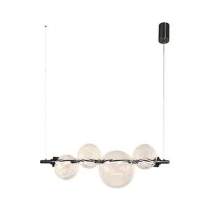 LED luster na lanku PLAYA LED/12W/230V čierny 34-50502 vyobraziť