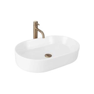REA-U9657 - Umývadlo na dosku NADIA 38, 5x61 cm keramika/matná biela REA-U9657 vyobraziť