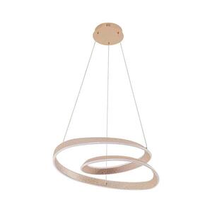 LED luster na lanku GLOW LED/75W/230V 4000K pr. 60 cm zlatý 338044 vyobraziť