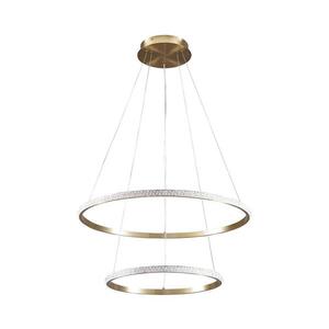 LED luster na lanku DIANA LED/44W/230V 4000K priemer 59 cm zlatý 337863 vyobraziť