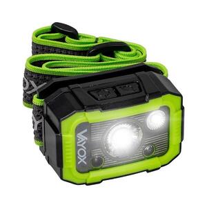 Vayox LED Stmievateľná nabíjacia čelovka LED/10W/5V IP66 750 lm 1500 mAh VA0187 vyobraziť