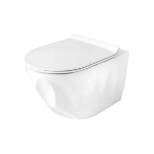 REA-C1652 - Závesné WC s toaletným sedadlom GUSTAVO RIMLESS keramika/biela REA-C1652 vyobraziť