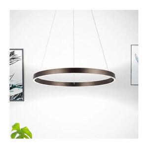 Eglo 33483 - Závesný LED luster ALCAZABA na lane, 2× LED 18 W, 230 V, 3000 K, priemer 55 cm, bronzový 33483 vyobraziť