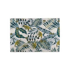 Multidecor Vonkajší koberec CAPPUCCINO 80x165 cm tyrkysovo-biely 507684 vyobraziť