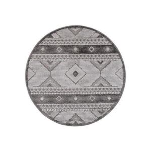 Multidecor Guľatý vonkajší koberec CHIARA 120 cm sivý 507944 vyobraziť