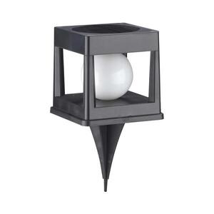 LED solárne svietidlo CUBO LED/3, 7V 1200 mAh IP44 čierne 329486 vyobraziť