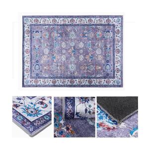 Multidecor Protišmykový orientálny koberec PRINT SHINE 160x230 cm modrý 508924 vyobraziť