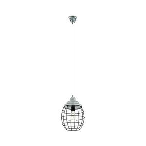 Eglo 79435 - Závesné svietidlo BAMPTON na lanku 1xE27/60W/230V šedá/čierna 79435 vyobraziť