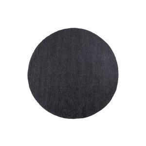 Multidecor Prírodný okrúhly koberec FIR WOOL 160 cm 2600 g/m2 antracit 508772 vyobraziť