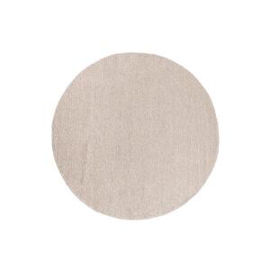 Multidecor Prírodný okrúhly koberec FIR WOOL 160 cm 2600 g/m2 béžový 508771 vyobraziť