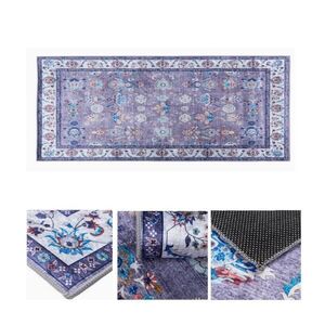 Multidecor Protišmykový orientálny koberec PRINT SHINE 70x140 cm, modrý 508909 vyobraziť