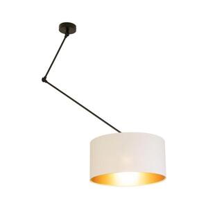 LED nastaviteľný luster na tyči GORTA 1xE27/60W/230V biela/zlatá H0294 vyobraziť