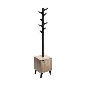 5five - Stojanový vešiak RAME 169x35 cm čierna/hnedá 173676 vyobraziť