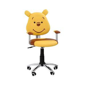 Halmar Kancelárska stolička TEDDY hnedá/žltá V-CH-KUBUŚ-FOT vyobraziť