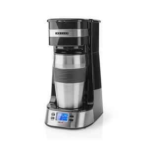 Butler- Kávovar na jeden hrnček 0, 4 l s časovačom a cestovným hrnčekom 750W/230V nerez/čierna 16100132 vyobraziť