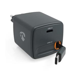 WCHARC65WBK - Nabíjačka so zatahovacím káblom Power Delivery 65W 2x USB-C čierna WCHARC65WBK vyobraziť