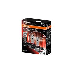 SADA 2x LED autožiaroviek NIGHT BREAKER SMART H11 PGJ19-2/14W/12V 6000K - Osram 64211DWNBSM-ECE-2HB vyobraziť
