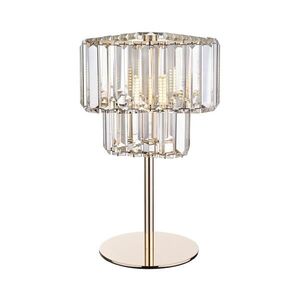 Zuma Line T0496-01G-F7AC - Stolná lampa HELIOS 1xG9/33W/230V zlatá T0496-01G-F7AC vyobraziť