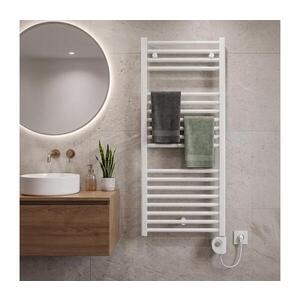 Vertaduro - Kúpeľňový radiátor s termostatom DENISE 400W 94x50 cm biely DGRE09350500MK01-8404 vyobraziť